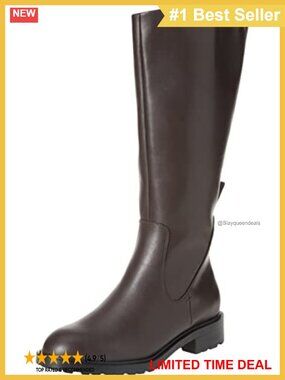 Women's Knee High Riding Boots Faux Leather Memory Foam